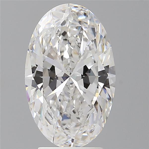 3.55 ct. oval Lab Grown Diamond front image