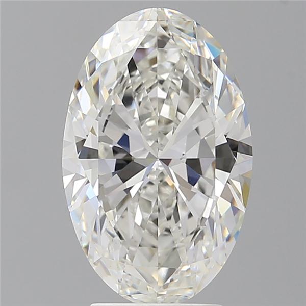3.53 ct. oval Lab Grown Diamond front image