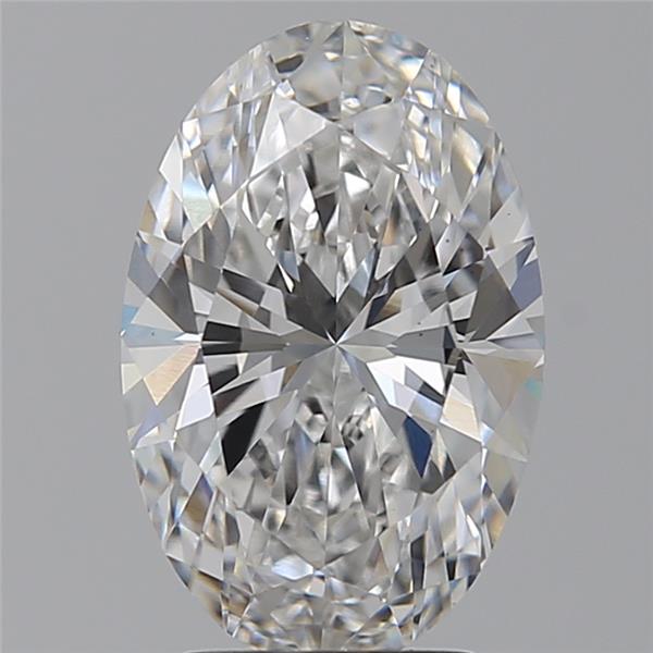 3.02 ct. oval Lab Grown Diamond front image