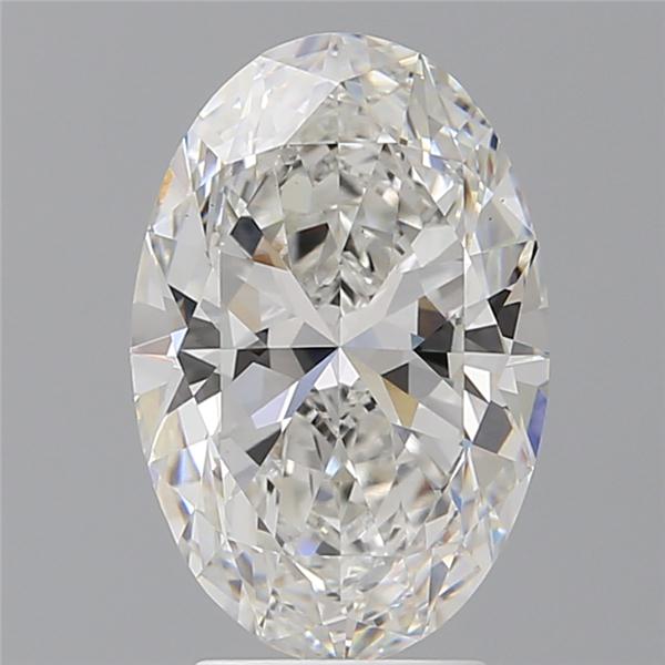 3.59 ct. oval Lab Grown Diamond front image