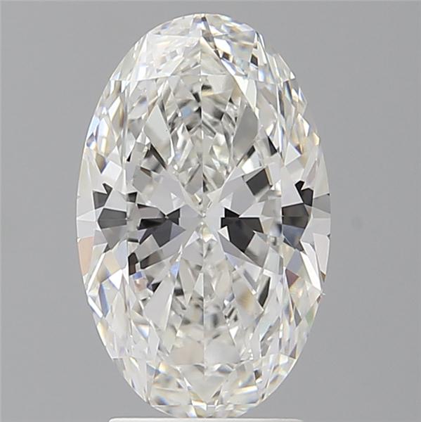 3.01 ct. oval Lab Grown Diamond front image