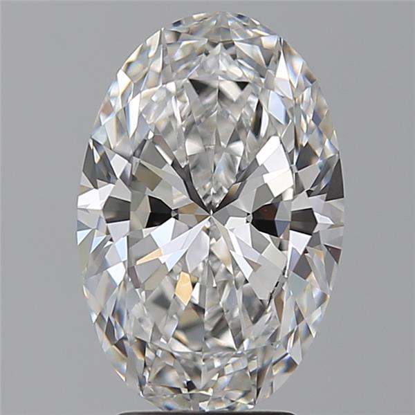 3.52 ct. oval Lab Grown Diamond front image