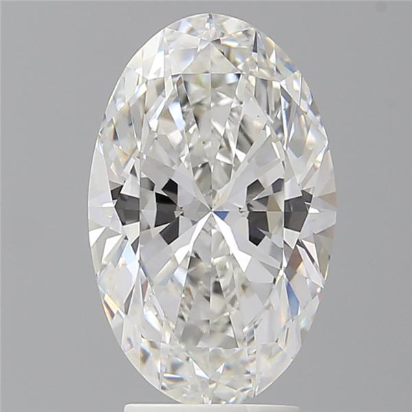 3.58 ct. oval Lab Grown Diamond front image