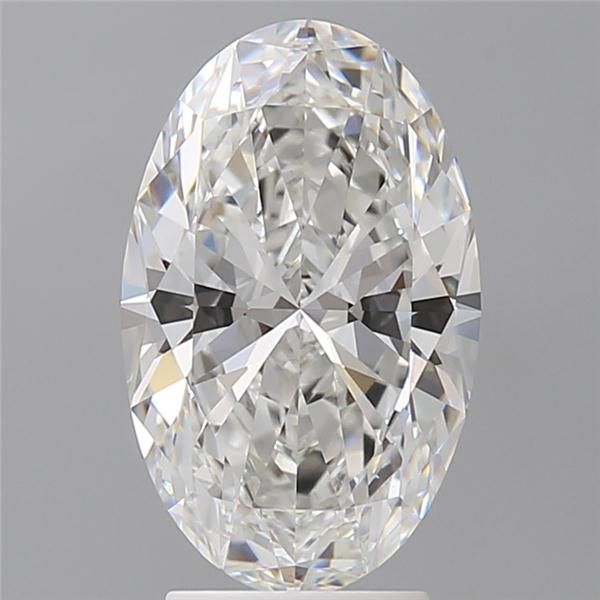 3.60 ct. oval Lab Grown Diamond front image