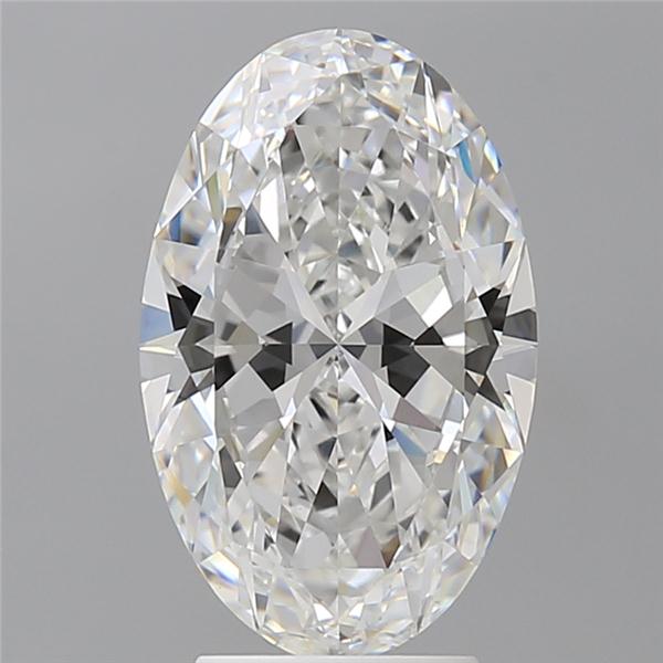 3.57 ct. oval Lab Grown Diamond front image