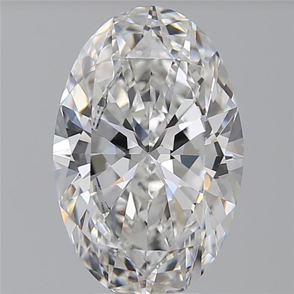 3.51 ct. oval Lab Grown Diamond front image