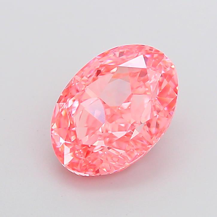 5.01 ct. oval Lab Grown Diamond front image