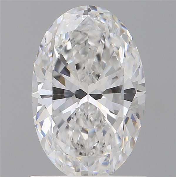 1.10 ct. oval Lab Grown Diamond front image