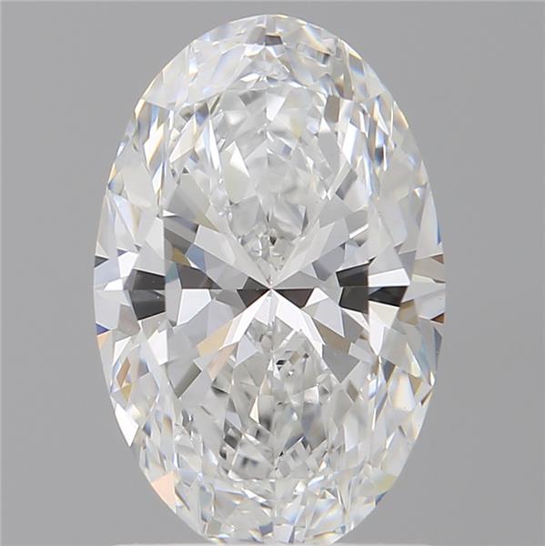 1.52 ct. oval Lab Grown Diamond front image