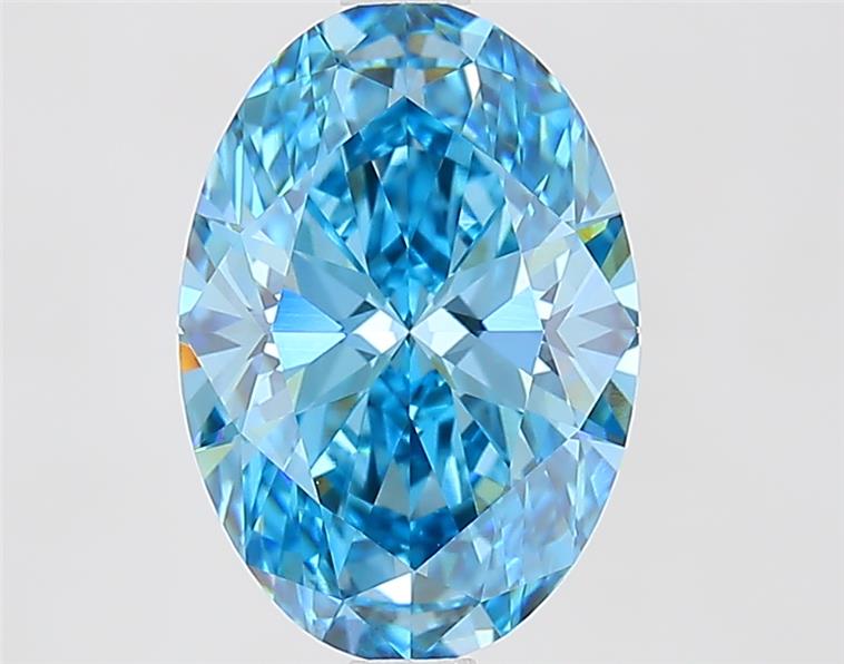 2.57 ct. oval Lab Grown Diamond front image