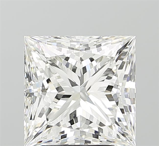 3.84 ct. princess Lab Grown Diamond front image