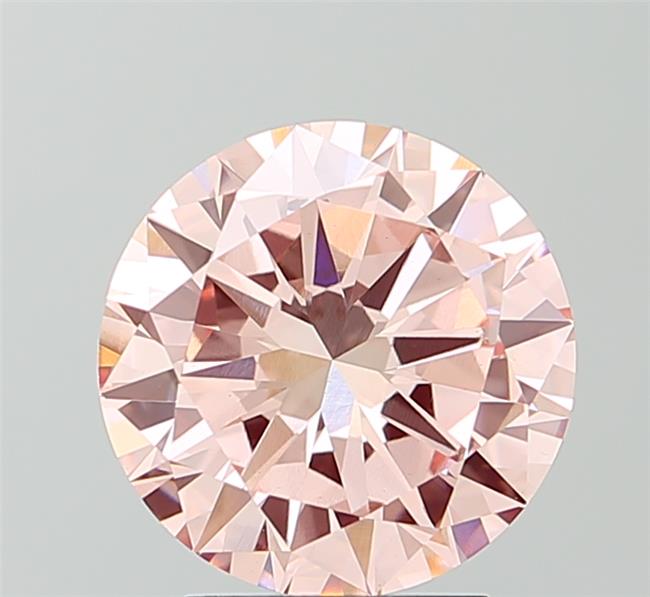 2.97 ct. round Lab Grown Diamond front image