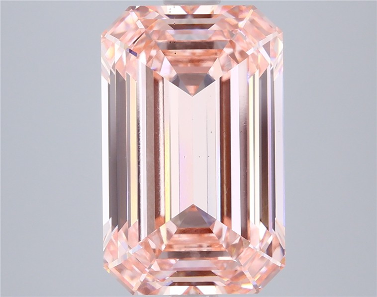 5.07 ct. emerald Lab Grown Diamond front image