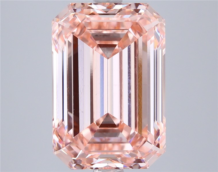 5.01 ct. emerald Lab Grown Diamond front image