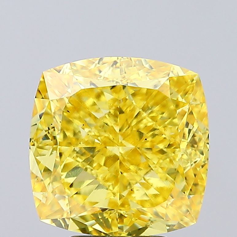 7.52 ct. cushion Lab Grown Diamond front image