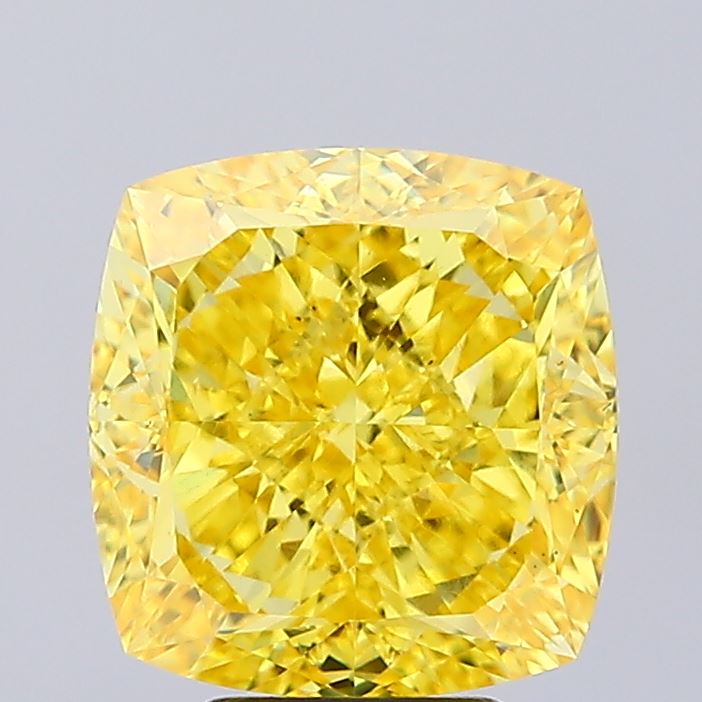 6.57 ct. cushion Lab Grown Diamond front image