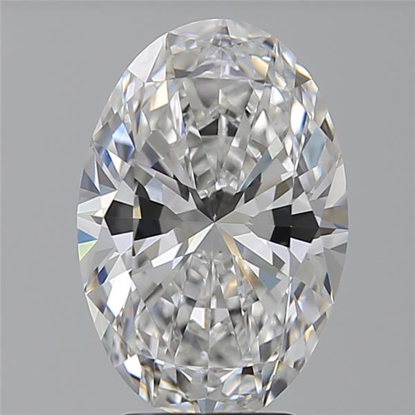 3.56 ct. oval Lab Grown Diamond front image