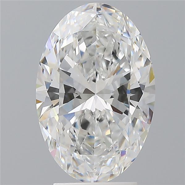 3.60 ct. oval Lab Grown Diamond front image