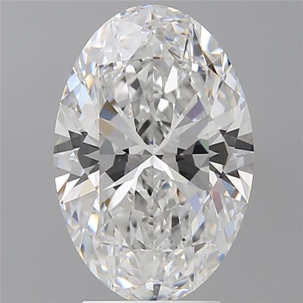 3.60 ct. oval Lab Grown Diamond front image