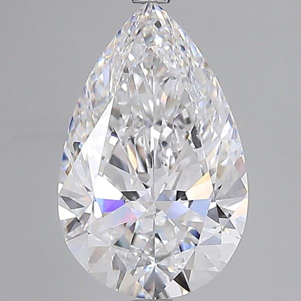 5.79 ct. pear Lab Grown Diamond front image