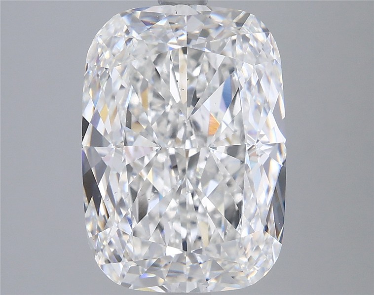 5.80 ct. cushion Lab Grown Diamond front image