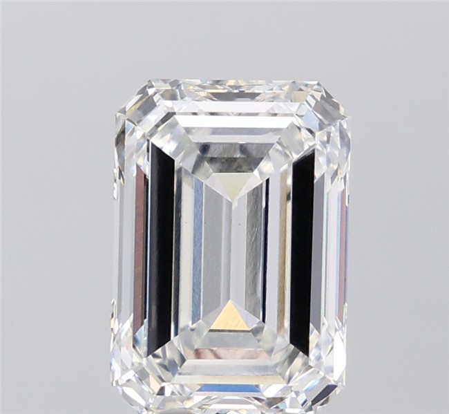 5.32 ct. emerald Lab Grown Diamond front image