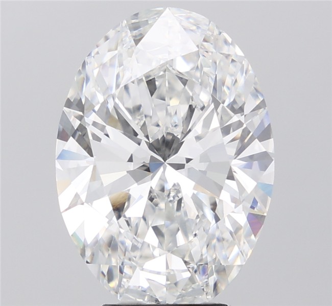 7.37 ct. oval Lab Grown Diamond front image