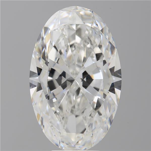 8.05 ct. oval Lab Grown Diamond front image