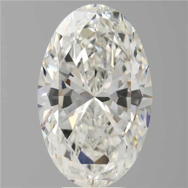 7.04 ct. oval Lab Grown Diamond front image