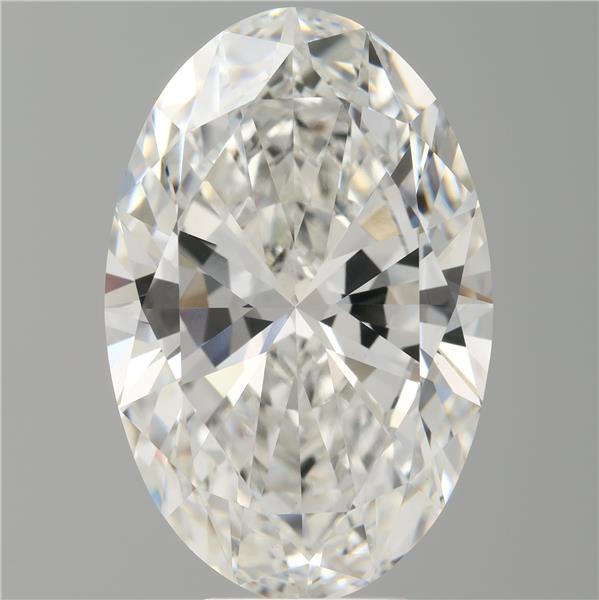 8.06 ct. oval Lab Grown Diamond front image