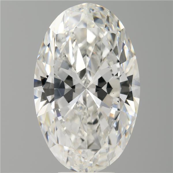 8.04 ct. oval Lab Grown Diamond front image