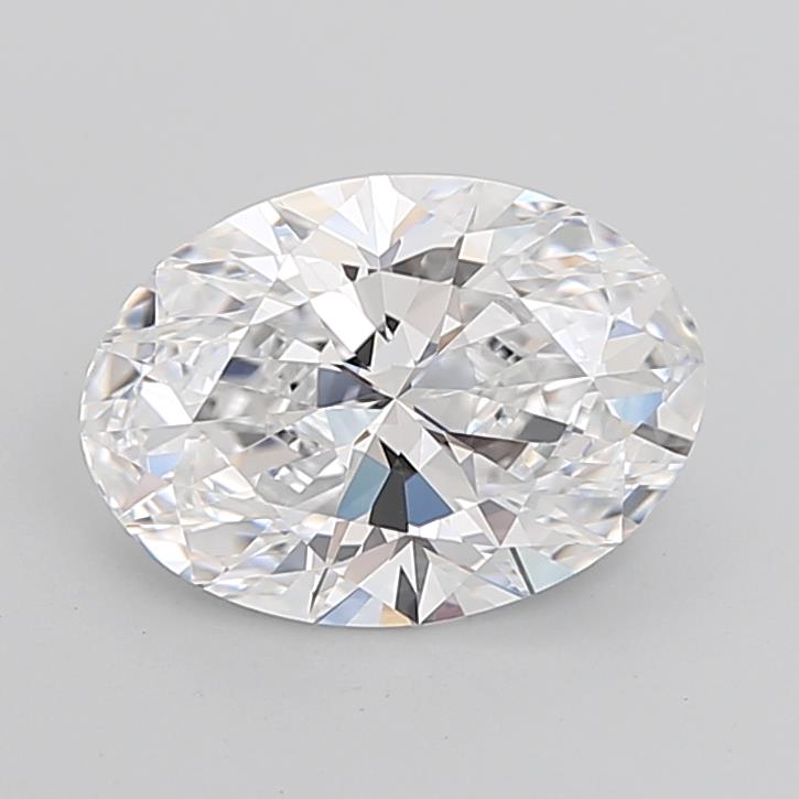 5.27 ct. oval Lab Grown Diamond front image