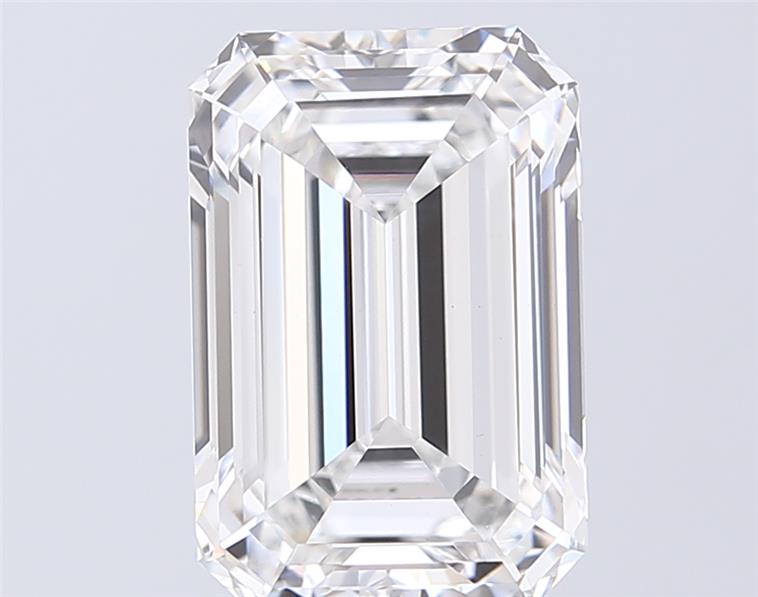 6.08 ct. emerald Lab Grown Diamond front image