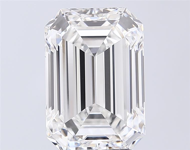 6.08 ct. emerald Lab Grown Diamond front image