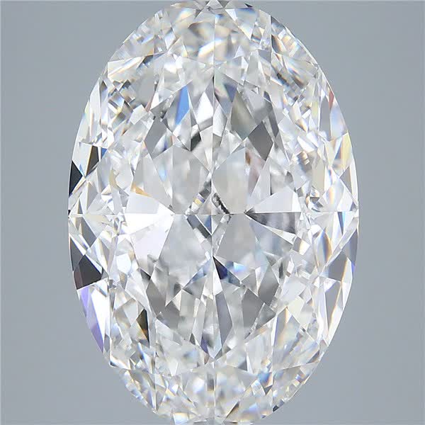 8.62 ct. oval Lab Grown Diamond front image