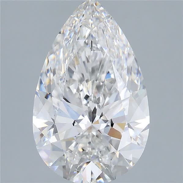 4.00 ct. pear Lab Grown Diamond front image