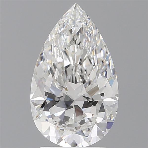2.60 ct. pear Lab Grown Diamond front image