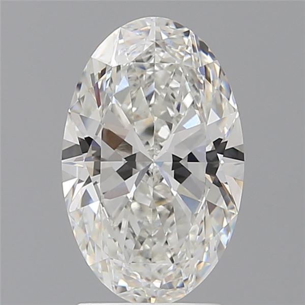 2.50 ct. oval Lab Grown Diamond front image