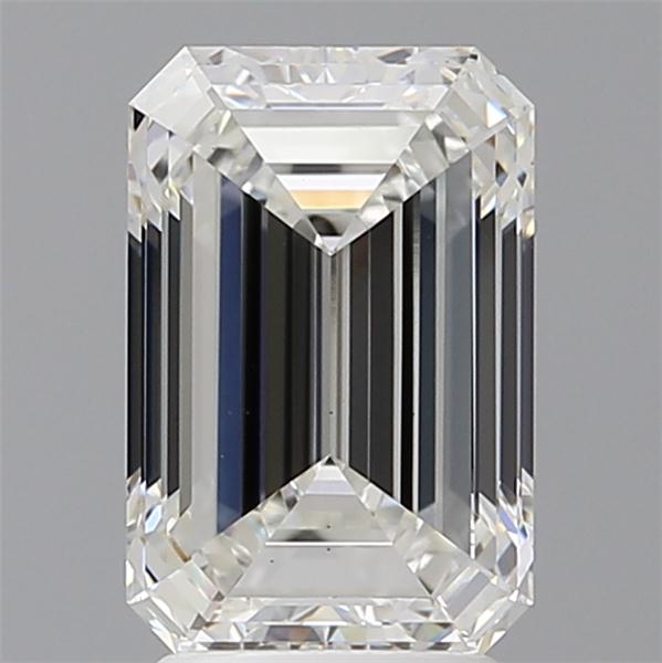 3.10 ct. emerald Lab Grown Diamond front image
