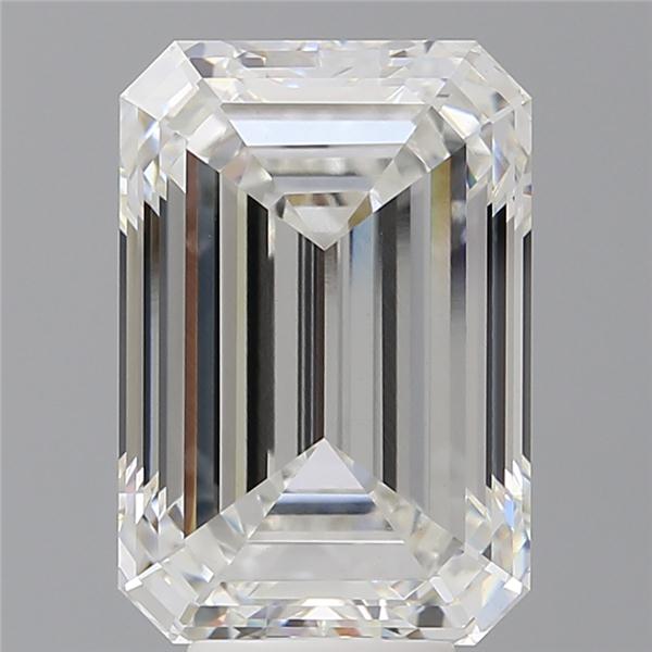 7.56 ct. emerald Lab Grown Diamond front image