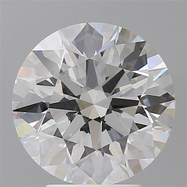 4.04 ct. round Lab Grown Diamond front image