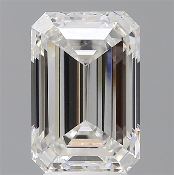 3.57 ct. emerald Lab Grown Diamond front image