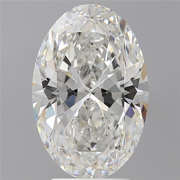 4.02 ct. oval Lab Grown Diamond front image