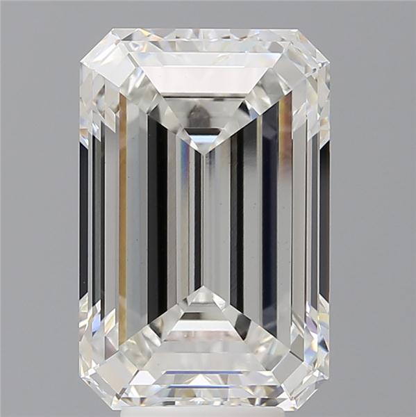7.60 ct. emerald Lab Grown Diamond front image