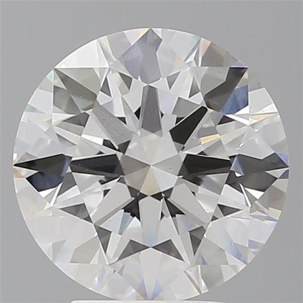 4.10 ct. round Lab Grown Diamond front image