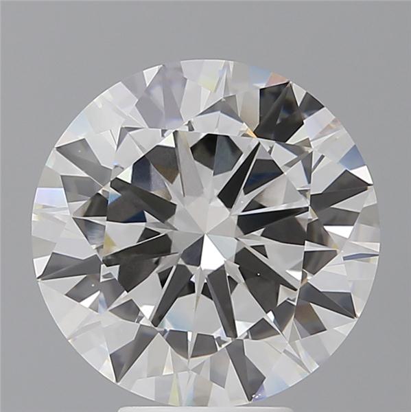 6.02 ct. round Lab Grown Diamond front image