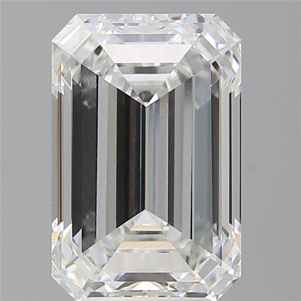 5.59 ct. emerald Lab Grown Diamond front image