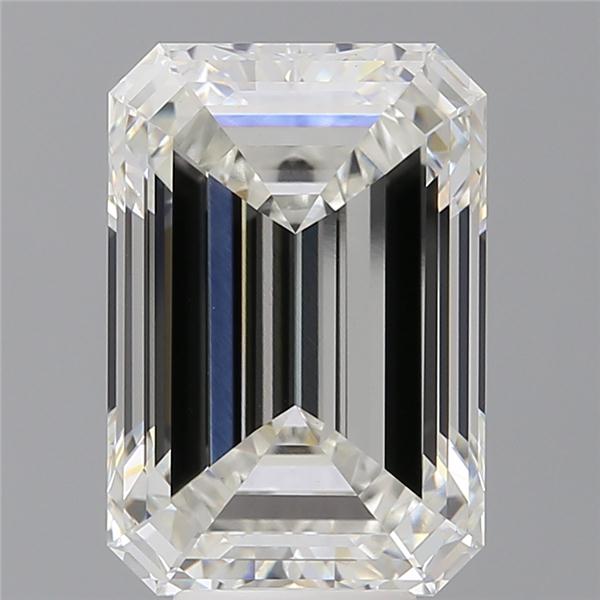 7.57 ct. emerald Lab Grown Diamond front image