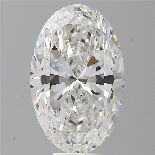 9.02 ct. oval Lab Grown Diamond front image