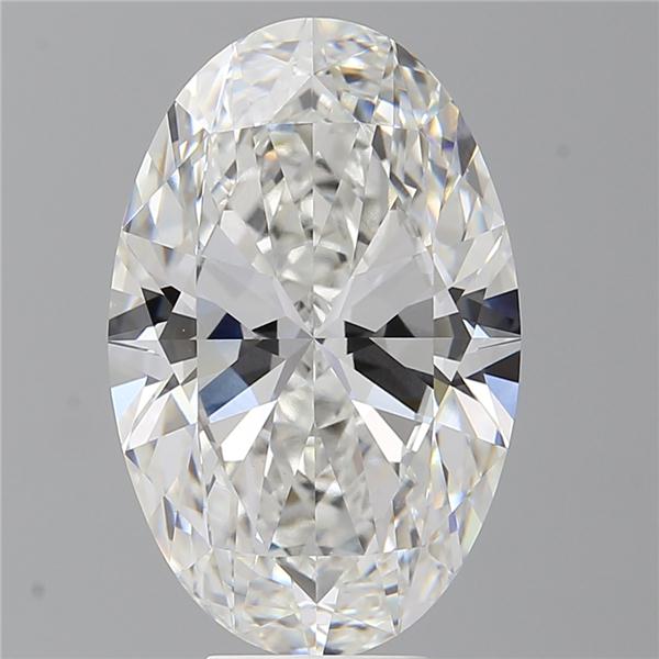 8.09 ct. oval Lab Grown Diamond front image